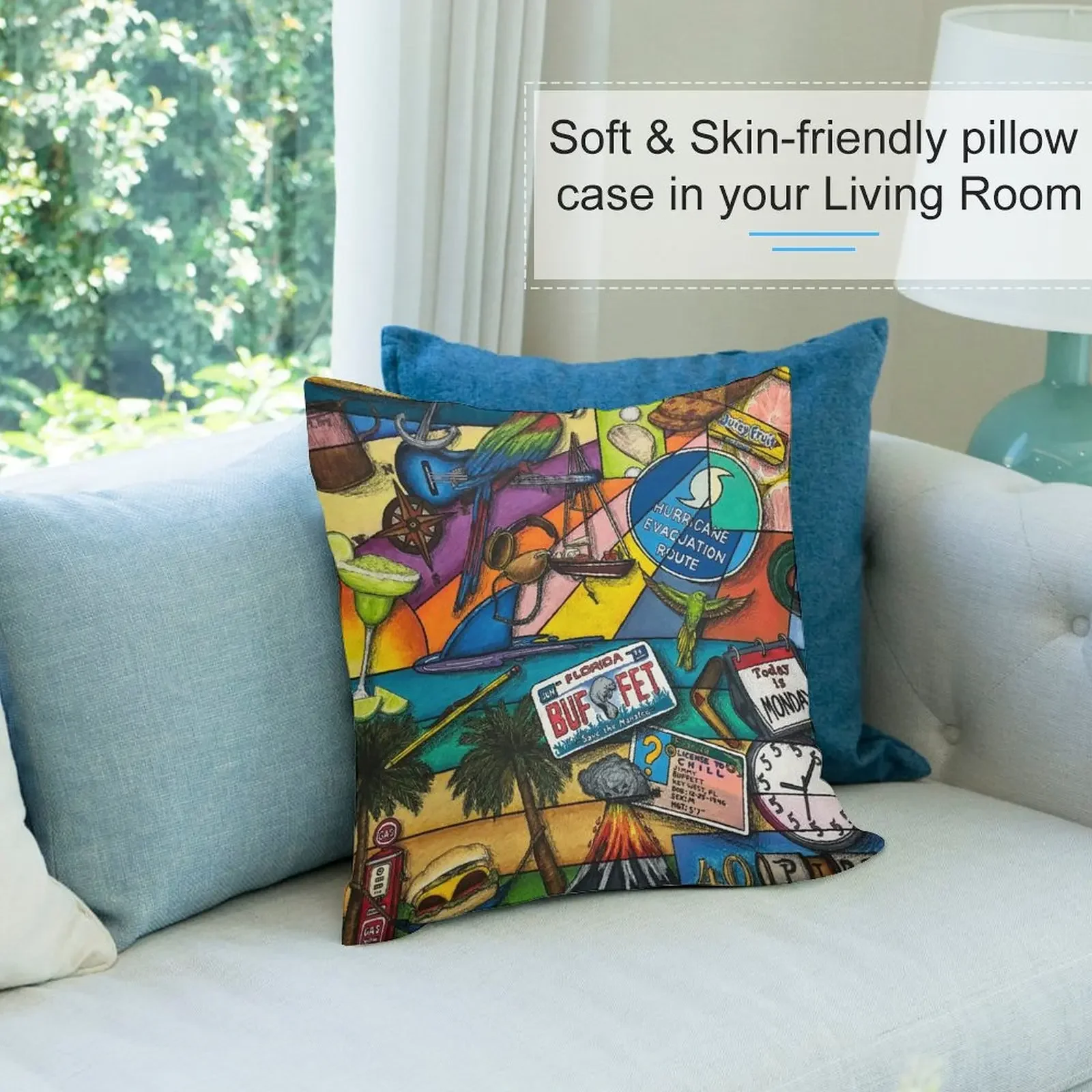 Подушка с попугаем рождественские чехлы декоративные подушки подушка