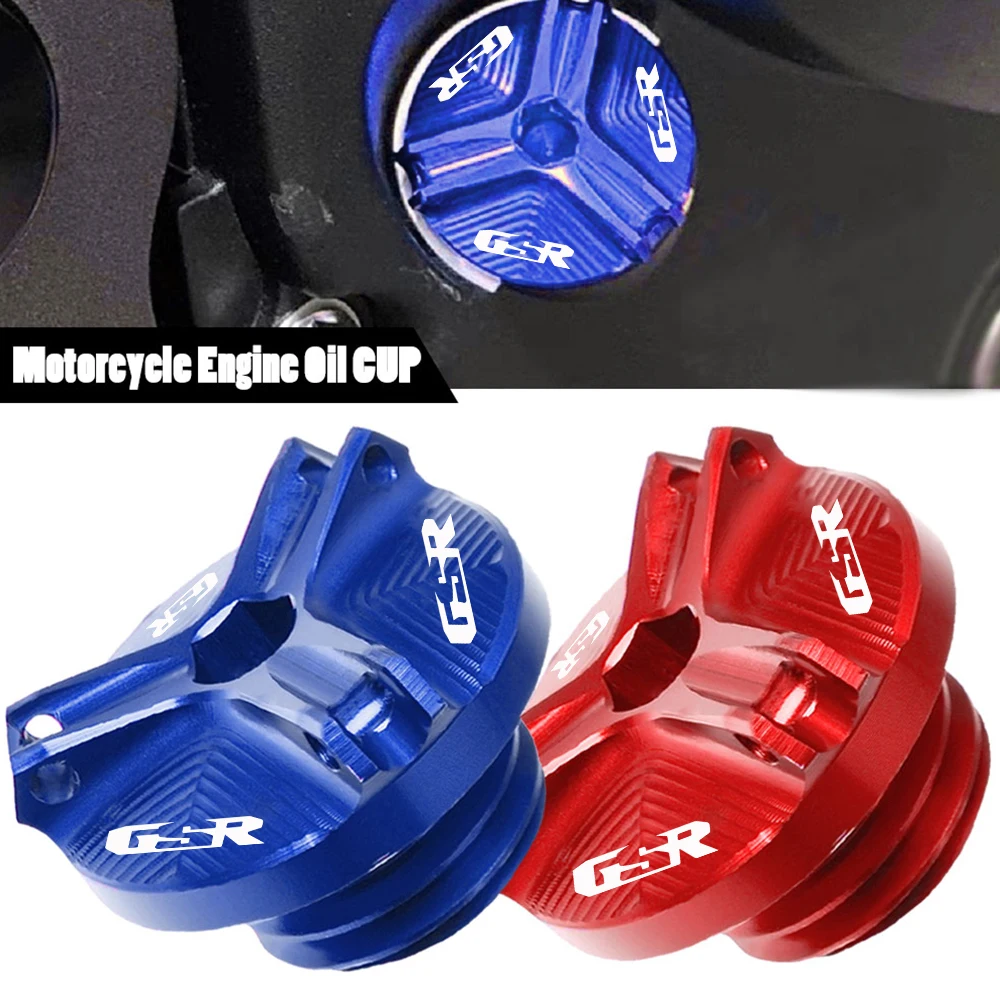 

M20*1.5 Motorcycle For Suzuki GSR 600 750 GSR600 GSR750 2011 2012 2013 2014 Accessorie Engine Oil Filter Cup Plug Cover Screws