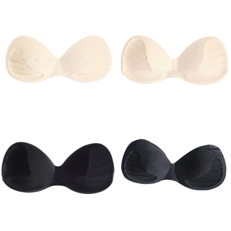

Sponge Breast Chest Pad Removeable Push Up Thicken Massage Bra Cup Inserts for Women Bralette Yoga Suit Swimsuit Underwear
