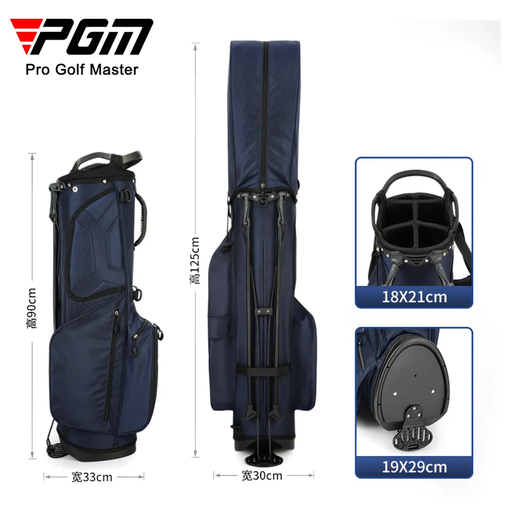 PGM Golf Club Rack Bag Men Women Bracket Package Portable Stand Bag With Large Capacity Support Lightweight Bagpack Adult QB074