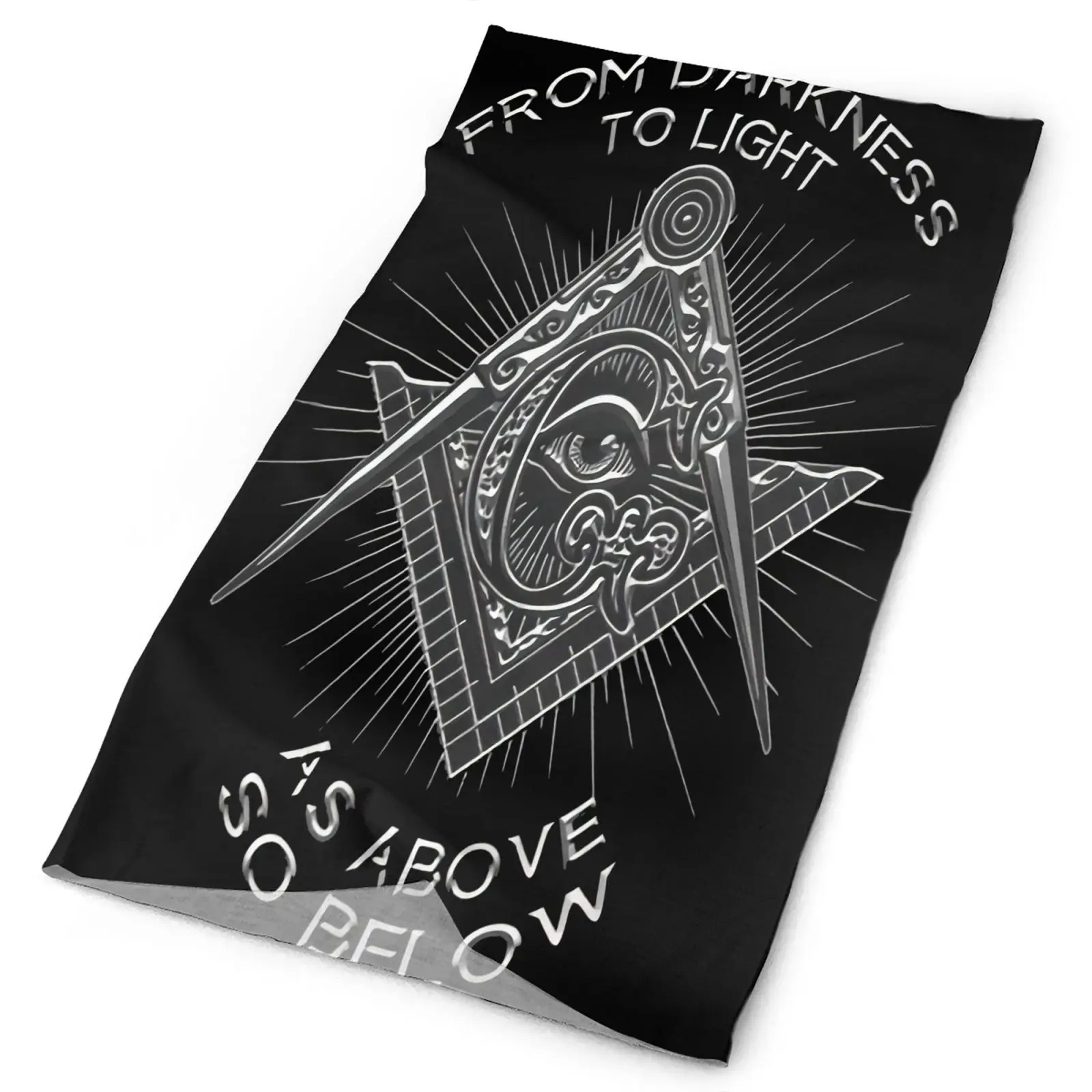 

Как выше и ниже, Мужская бандана Masonic Freemason, маска-Балаклава для лица, шарф, Лыжная маска, тактические аксессуары, бандана, повязка на голову