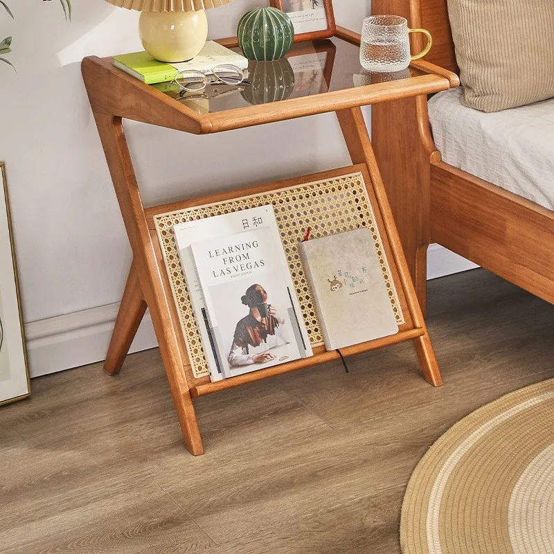 Кофейный столик из массива дерева диван боковой угловой для гостиной креативные