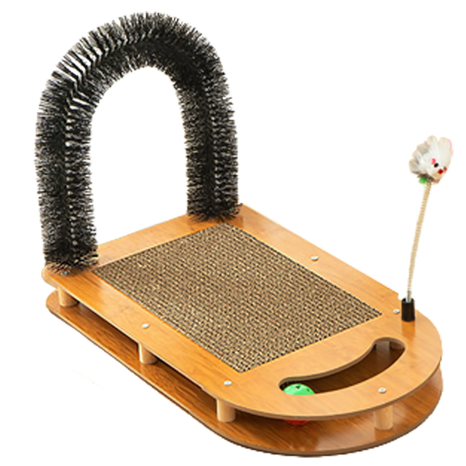 

Cat Scratching Board Funny Cat Claw Grinder Scratching Mat Popular Pet Interactive Toy Claw Grinding Toy Durable Scratching