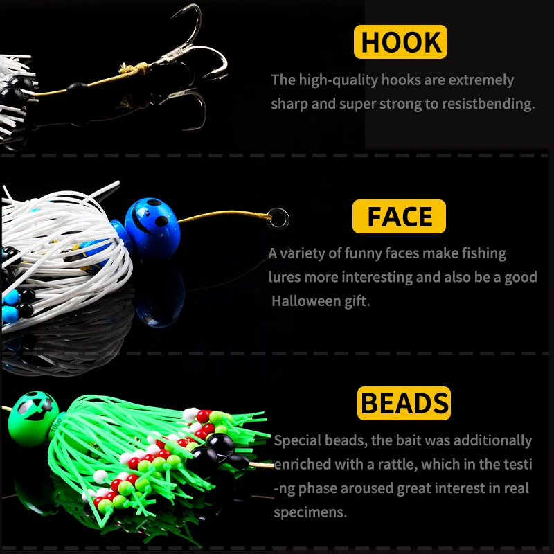 Фото Рыболовная приманка LETOYO Metal Lure Tairubber, 100г, 140г, 180г, с резиновой юбкой, для ловли сома, морская, для рыбалки с лодки, искусственная приманка, снасти №4
