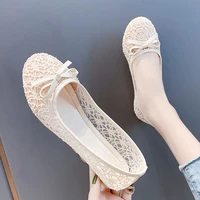 2022 summer women flats shoes breathable shallow mouth loafers women flats shoes mesh sneakers women female shoe ballerina