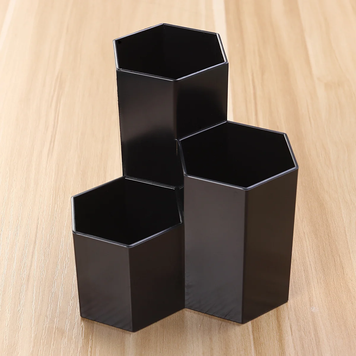 

Holder Pen Storage Organizer Desk Brush Desktop Container Supply Pot Box Cup Accessories Stationary Succulent Flowerpot Stand