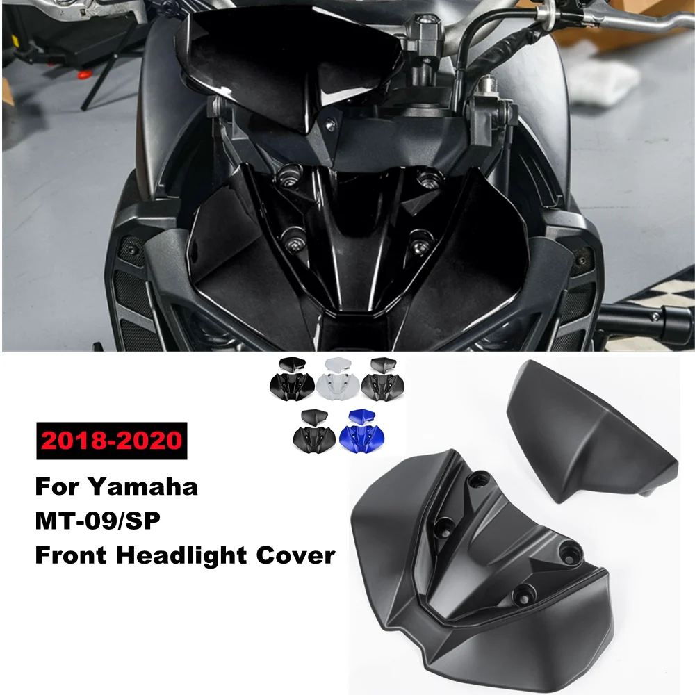 

MT-09 Motorcycle Upper Front Headlight Cover Protector Fairing For Yamaha MT09 MT 09 SP 2018 2019 2020