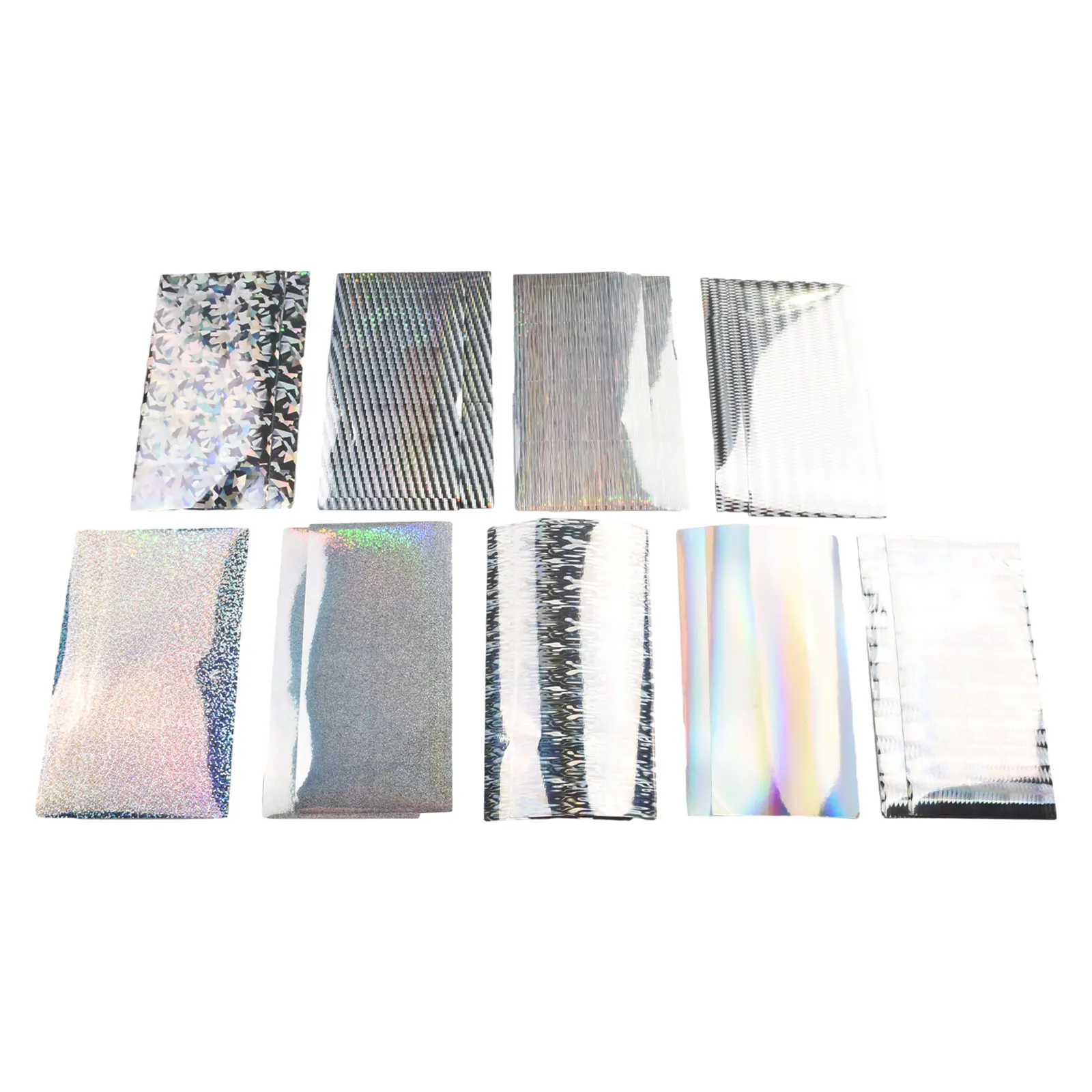 

Transparent Laser Sticker Lure Long-range Fishing Tip 18PCS Set 20x10cm DIY Fish Scale Flash Lure Lure Laser Sticker