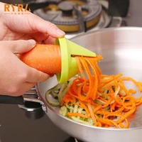 1pcs vegetable spiralizer slicer handheld spiral cutter grater salad carrot shred device radish cutter tools kitchen accessories