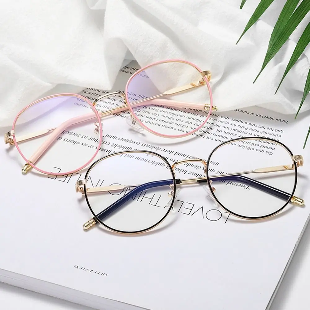 

1Pc Anti-Blue Light Glasses Women Men Oversized Optical Frame Eye Protection Ultra Light Eyeglasses Office Computer Goggles