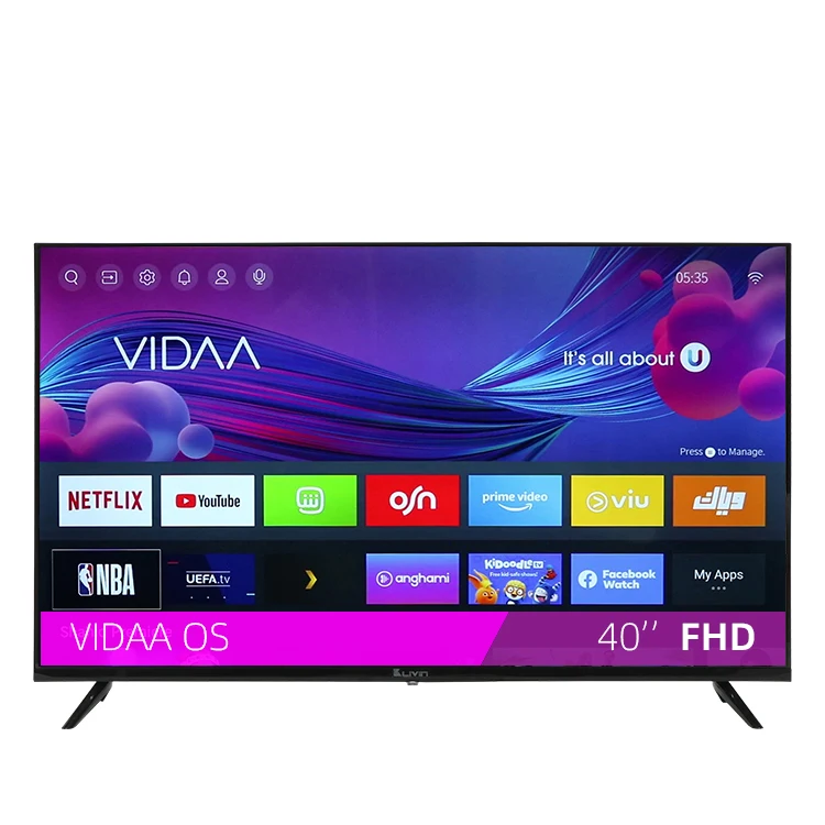 

JINLING новый дизайн VIDAA led smart tv 40 дюймов