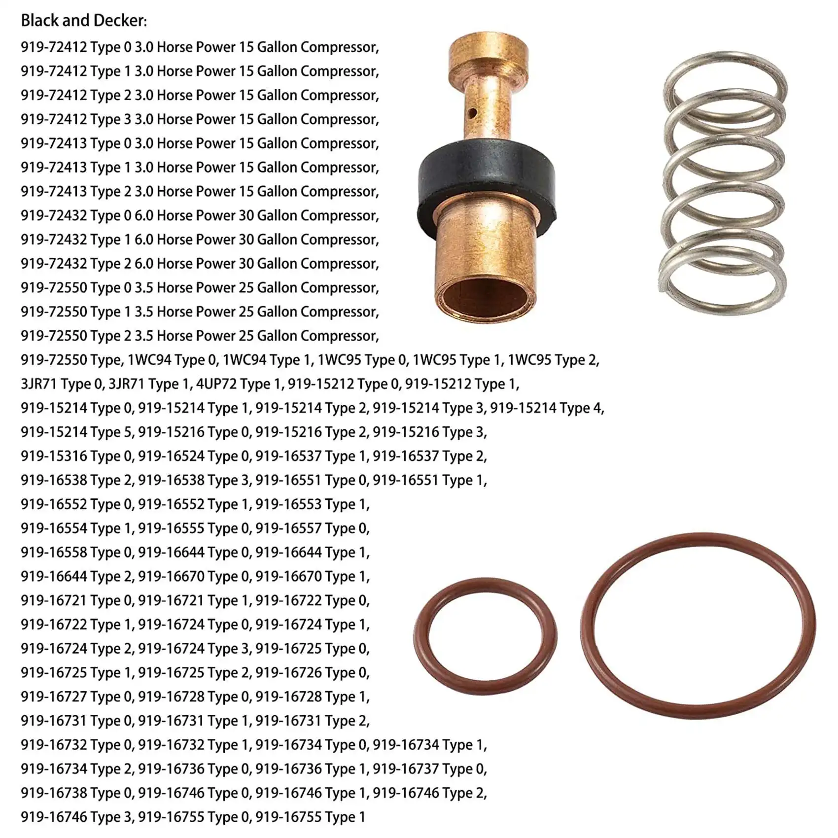 Сменный комплект регулятора воздушного компрессора N008792 D55155 совместимый с