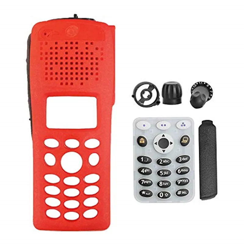 

Red Full Keypad Replacement Housing Case Kit for XTS2500 XTS2500I M3 Model 3 Portable Radio