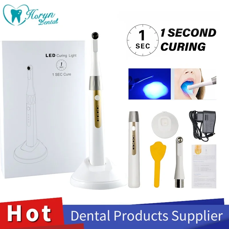 

10W One Seond Curing Light Cure Lamp Machine Dental Wireless LED Curing Composite Resin Light Dental Equipment