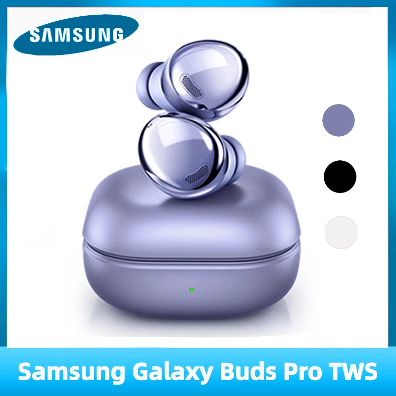 

Беспроводные наушники Samsung Galaxy Buds Pro, TWS, Bluetooth, активное шумоподавление, аккумулятор 472 мАч, для Galaxy S22