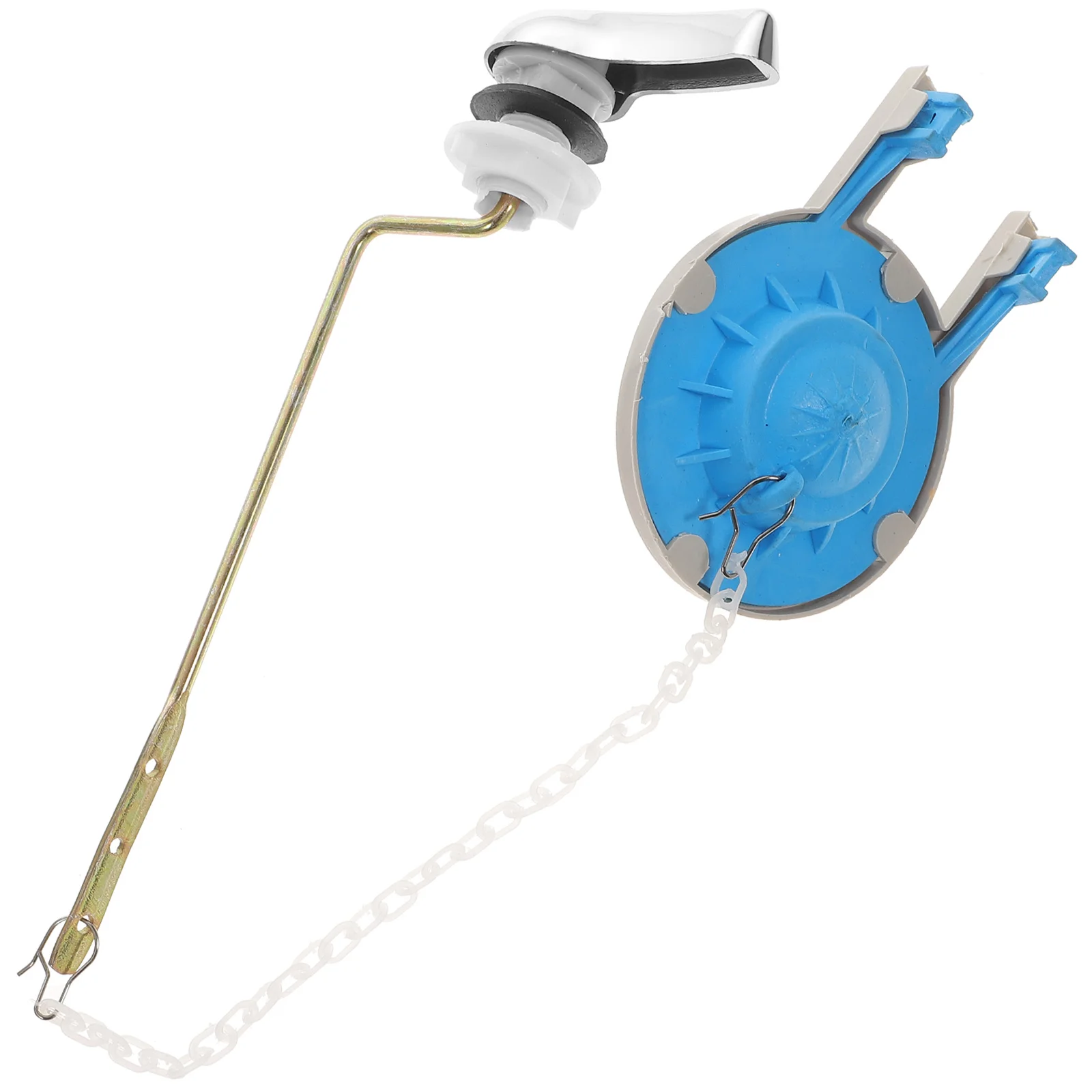

Toilet Replacement Lever Handle Flapper Flush Tank Lift Chain Universal Plug Part Bowl Accessories Aftermarket Parts Levers