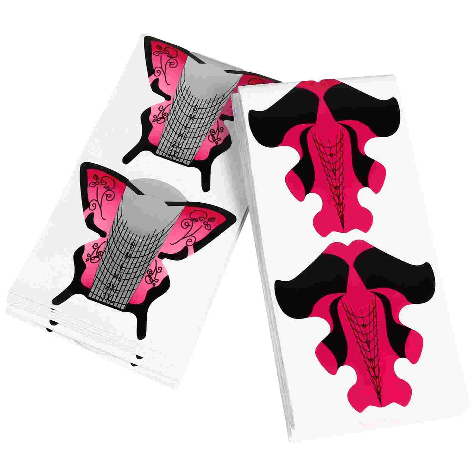 

200 шт., УФ-наклейки для наращивания ногтей