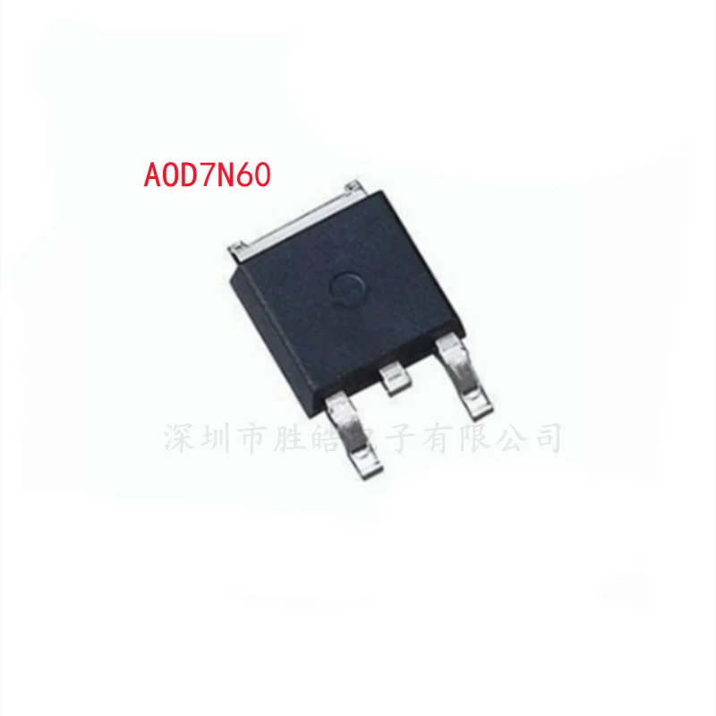 

(10PCS) NEW AOD7N60 FCD7N60 FQD7N60 FQD7N60C Field-Effect Transistor TO252 AOD7N60 Integrated Circuit