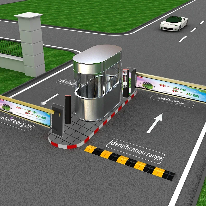 Автоматическая система управления парковкой с дистанционным управлением для