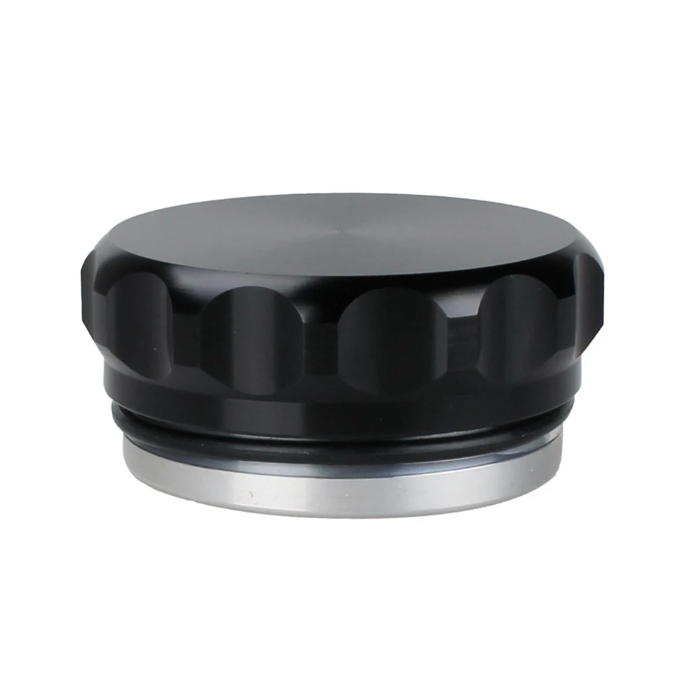 

New 1\" 2.5\" Aluminium Weld On Filler Neck Cap Oil Fuel Water Tank Black For Overflow Coolant Tank Cap Auto Parts Welding