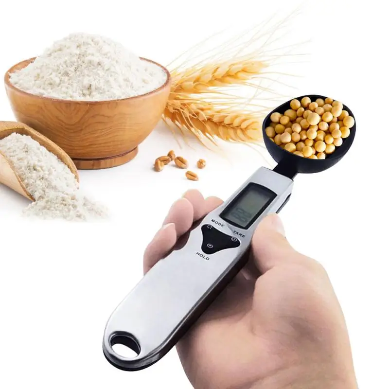 

500g/0.1g Digital Kitchen & Lab Gram Electronic Measure Food Spoon Weight Scale For Home Kitchen High Precision Electronic Scale