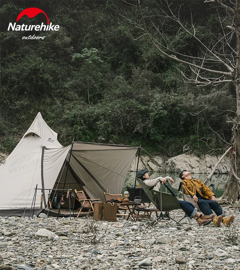 Naturehike YL11 Уличное складное кресло-качалка 160г ° Портативный удобный шезлонг для