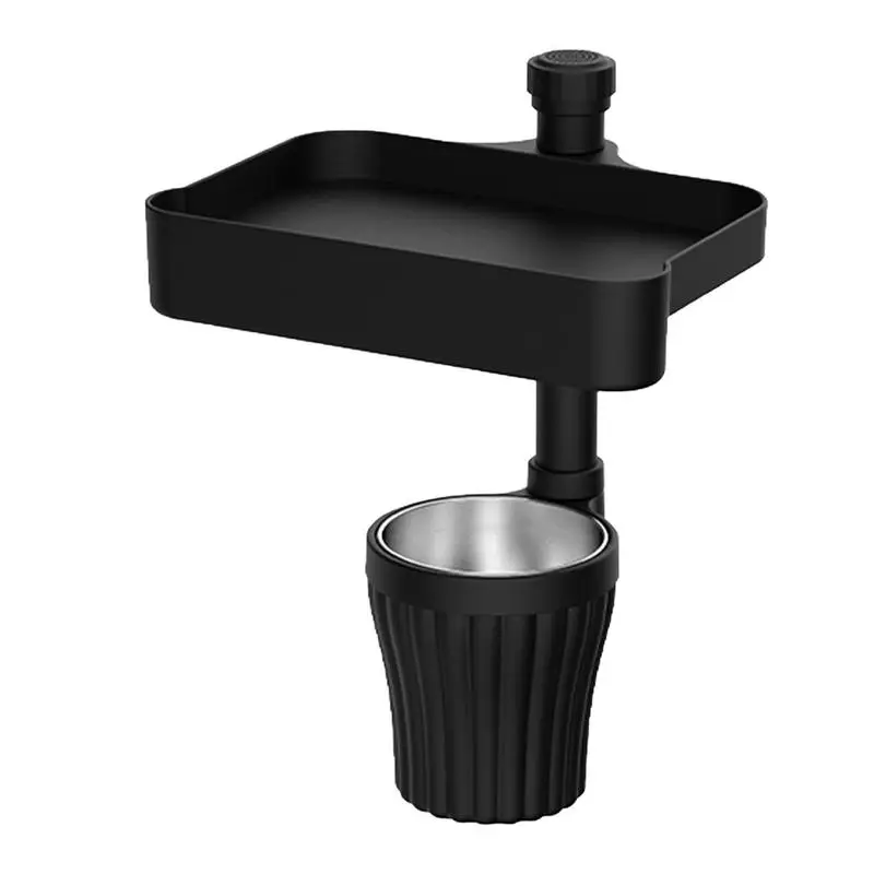 

Cupholder Expansion Tray 360 Rotation Tray Car Cup Holder Expander Tray-Style Automotive Drink Holder Detachable Food/Phone