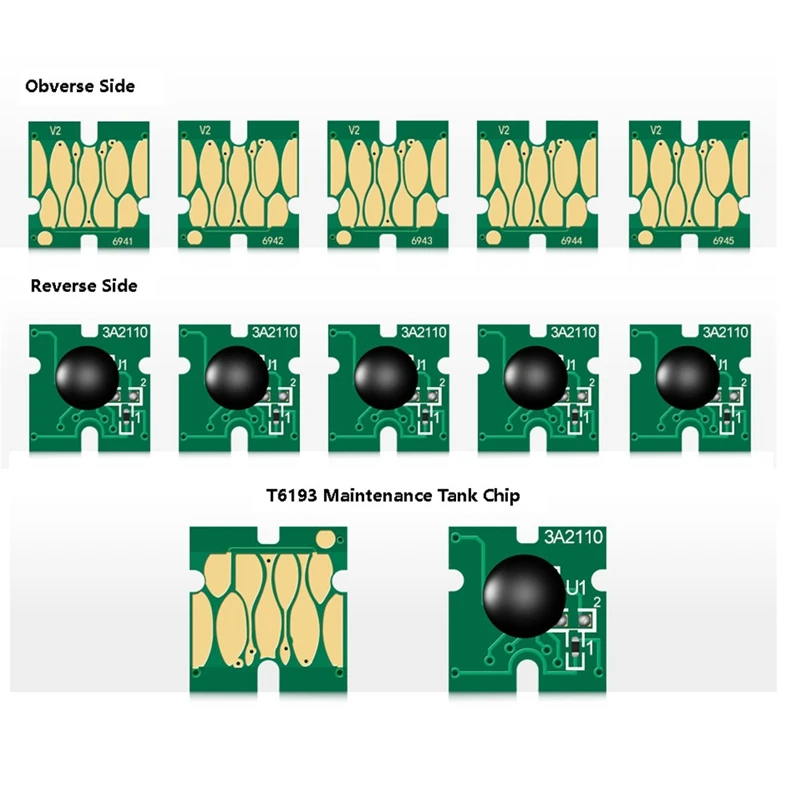 T6941-T6945 T6941 T6193 чип картриджа для принтера Epson Surecolor T3000 T3070 T3200 T5200 T7200 T3270 T5270 T7270 |