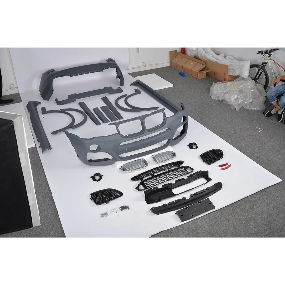 14-16 Пластиковый комплект кузова MSport для BMW X3 F25 xDrive20i 28i 35i Sport Utility 4-дверный