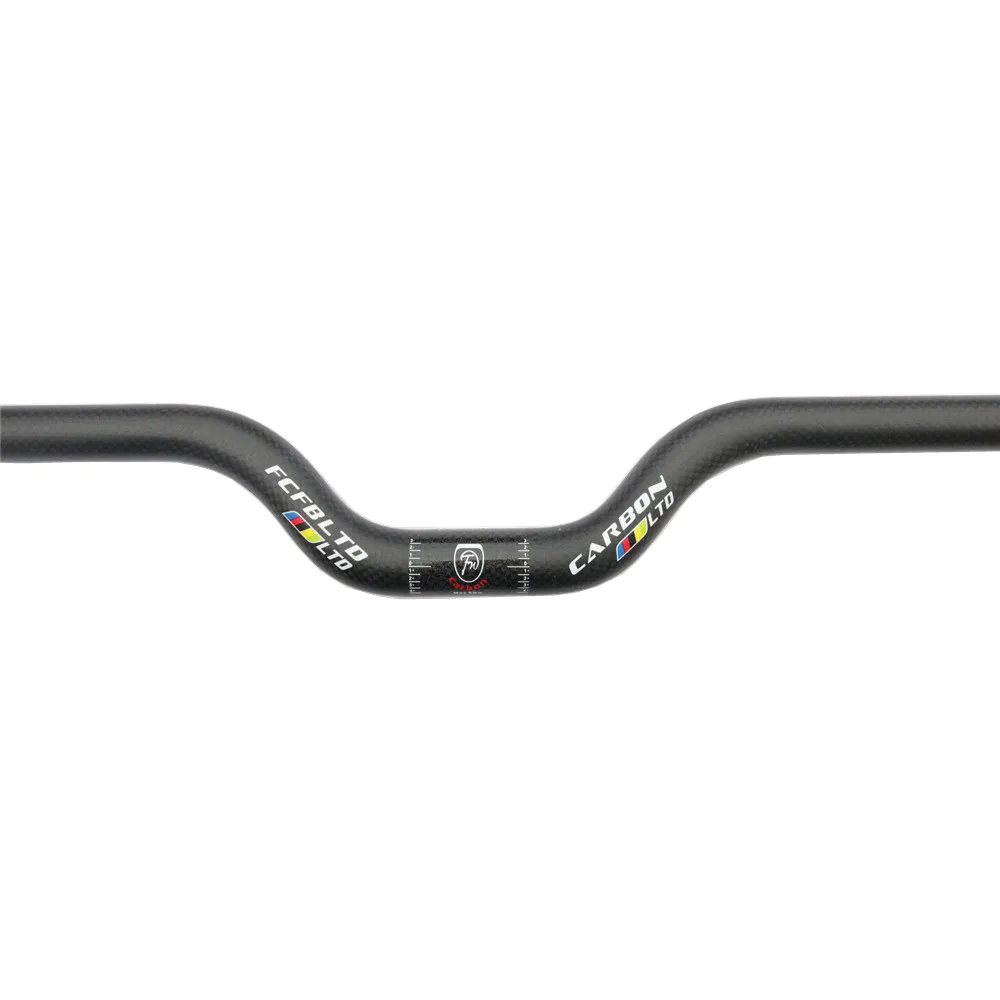 Carbon-Lenker für BMX-Fahrräder, passend nur für kleine Kaliber 25,4/31,8 mm * 380–740 mm, matte Fahrradteile, Fahrradlenker – Detail 3