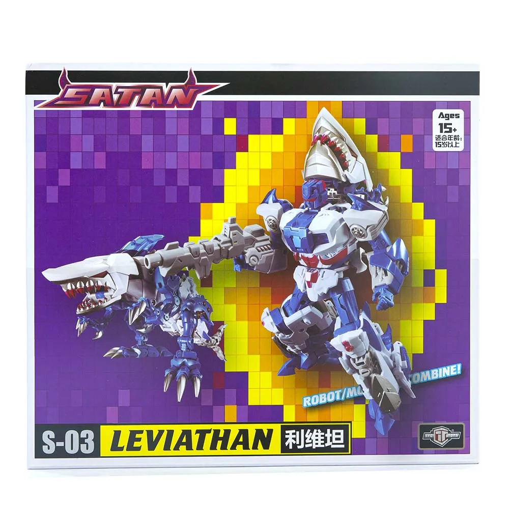 Новинка игрушки-трансформеры робот TFC игрушки яркий Левиафан Abominus Rippersnapper сатана