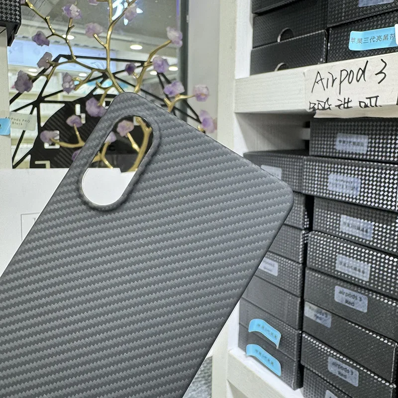 Чехол из углеродного волокна для Sony Xperia 10 VI чехол телефона поколения полная