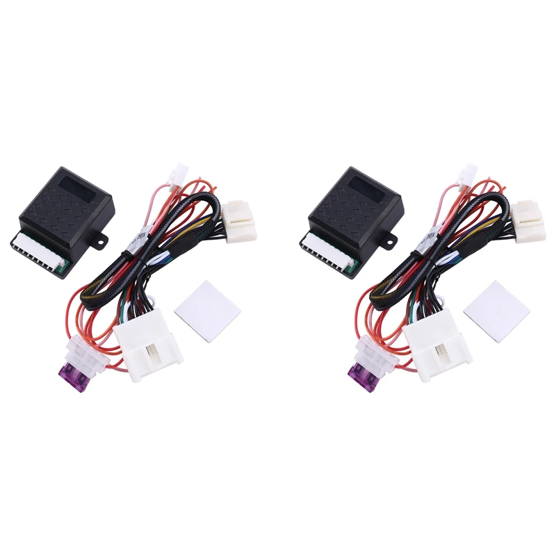 

2X Car Side Mirrors Folder Fold And Spread Automatically Kit For Toyota RAV4(2020) LHD+ Plug And Play