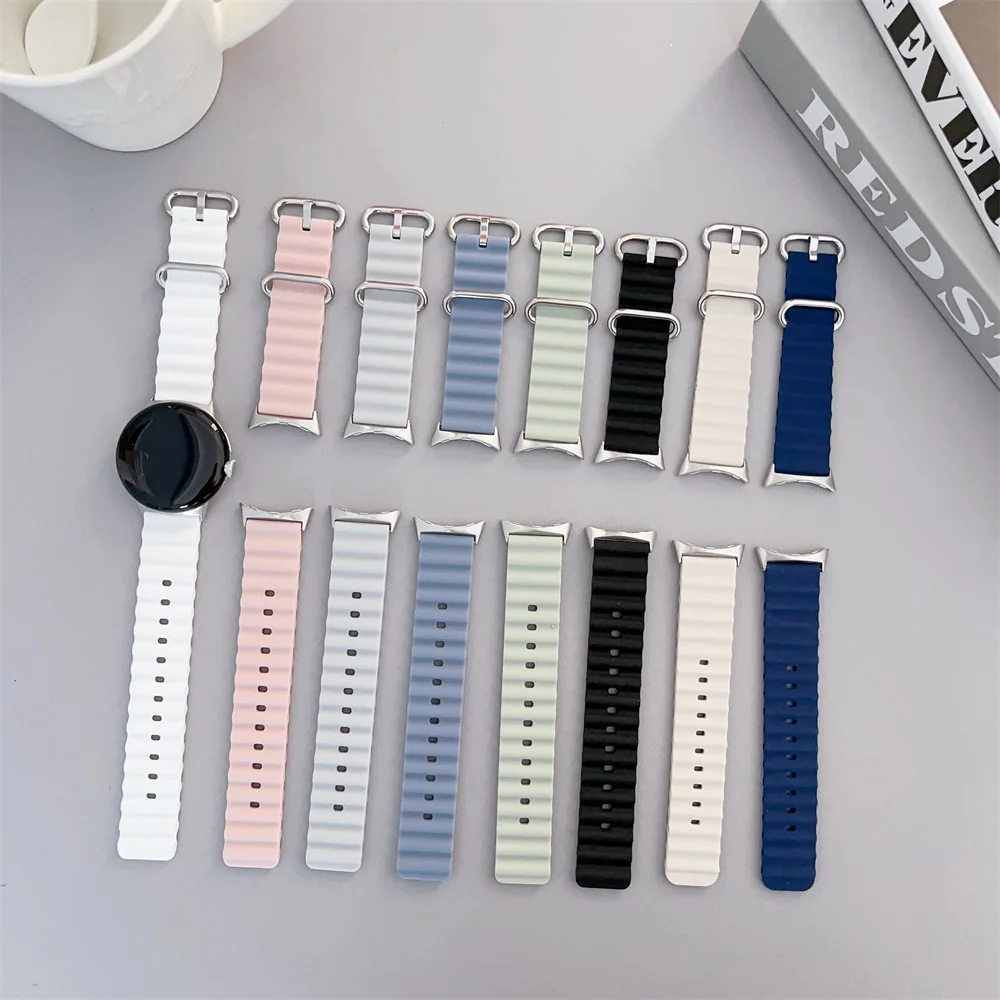 

Ремешок силиконовый для Google Pixel Watch, спортивный сменный Браслет для Gogle Pixelwatch, аксессуары для умных часов