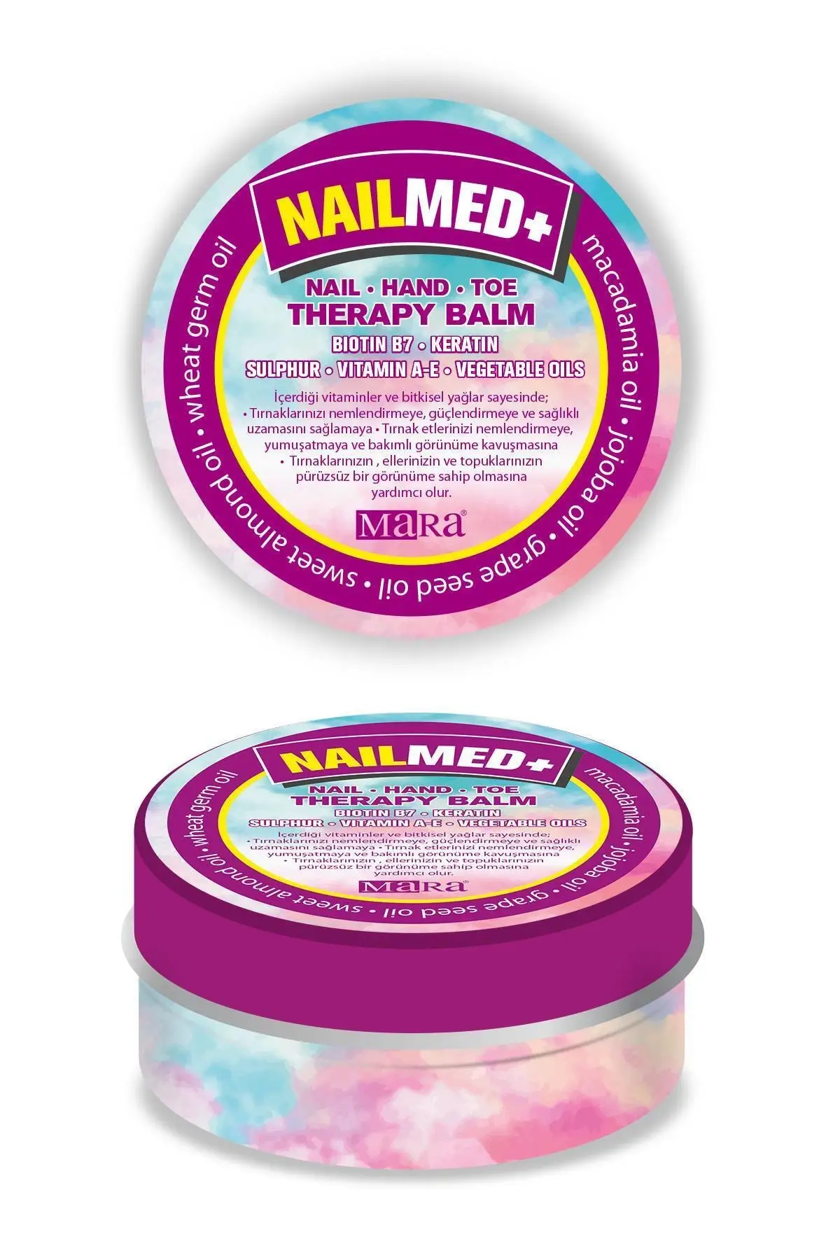 

Nailmed + биотин, масло для ухода за ногтями и лаками, 60 мл