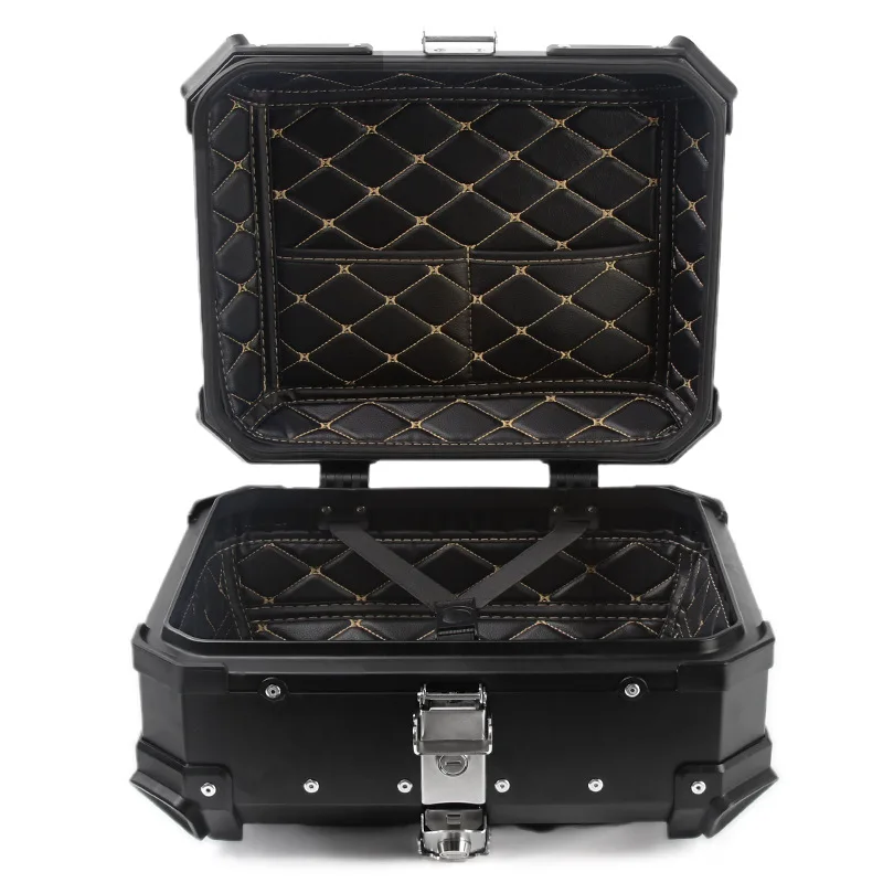 

25L 36L Universal Motorcycle Aluminum Alloy Quick Release Trunk Luggage For Suzuki GSX-S750 GSX-S1000F GSX-S1000 GSX1400 SV650/A