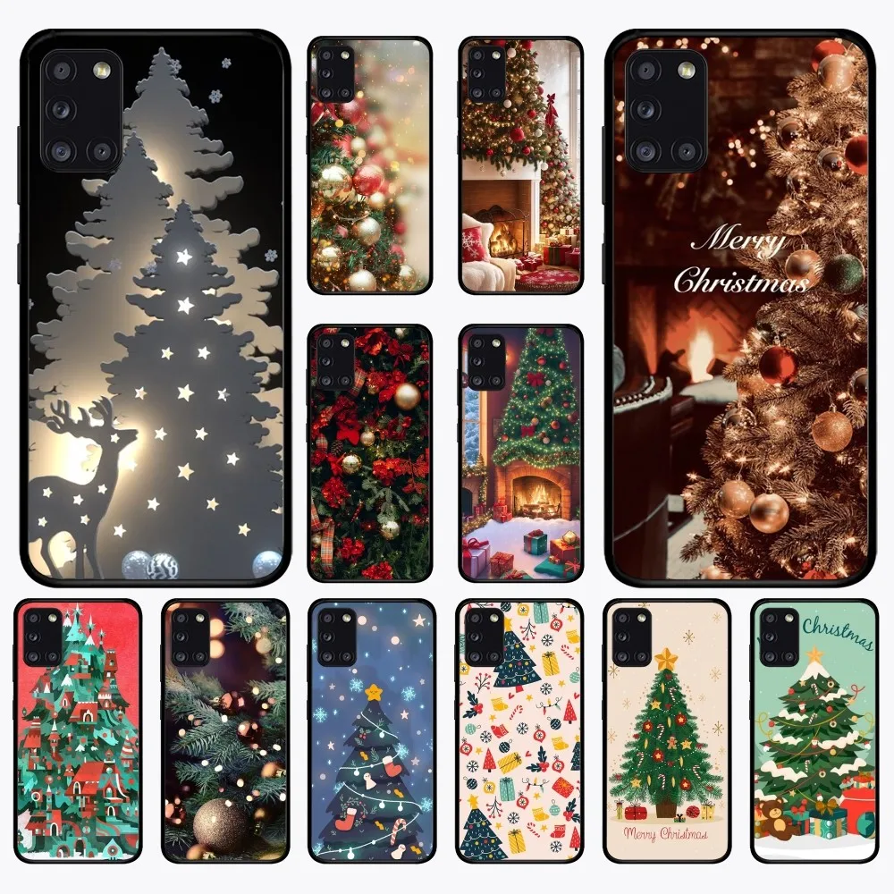 

Merry Christmas Tree Phone Case For Samsung A 10 11 12 13 20 21 22 30 31 32 40 51 52 53 70 71 72 73 91 13 Shell