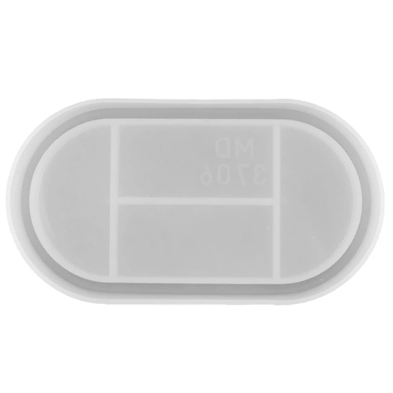 

Round Oval Flat Dish Silicone Mold For Resin DIY Jewelry Making Epoxy Resin Mould Jewelry Tools