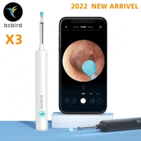 2022 bebird x3 r3 smart visual ear sticks otoscope 300w endoscope wax removal tool earpick mini camera health care ear cleaner