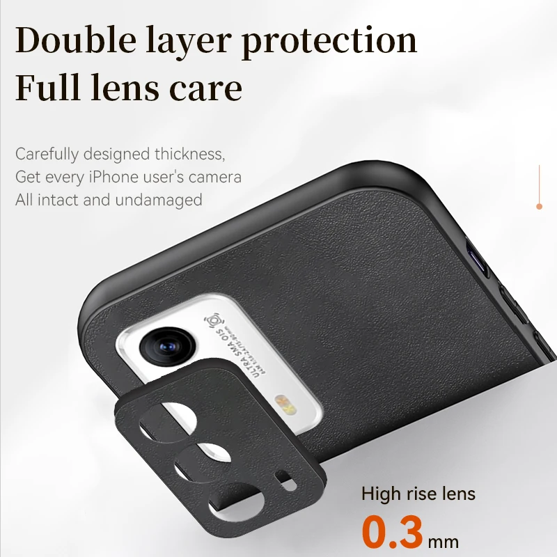 Luxury Leather Case for Meizu 18 Frosted Ultra-thin Heat Dissipation Armor Shockproof Soft Silicone Phone Cover for Meizu18