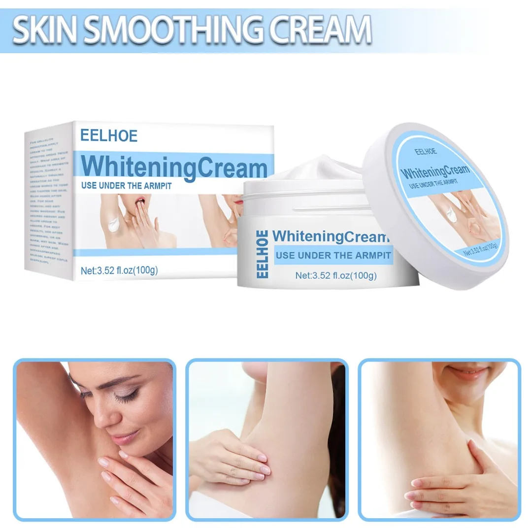 

1 Pc 100g Underarm Dark Skin Lightening Whitening Brighten Cream for Legs Elbows Knees Armpit Remove Spots Body Skin Care Beauty