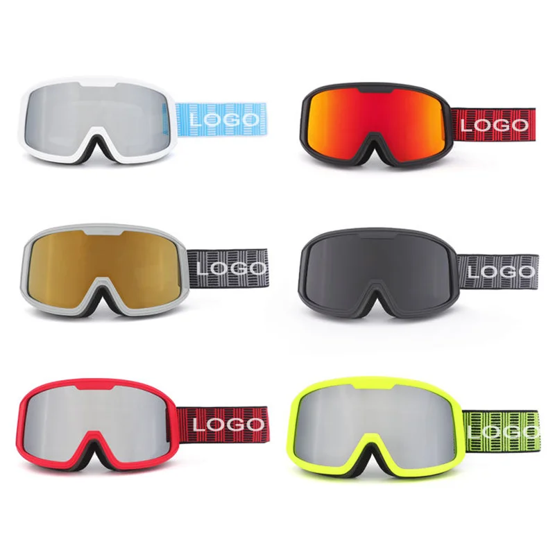 

Snow goggles OEM frameless snow goggles retro anti-fog ski snowboard goggles skigoggles