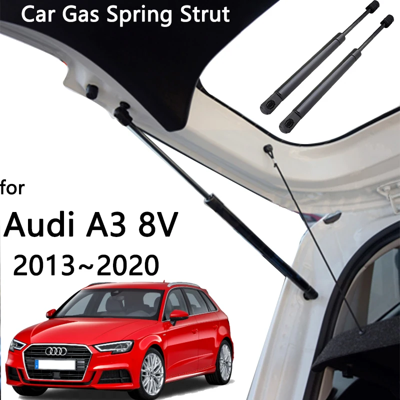 Для Audi A3 Sportback 8 в 2013 ~ 2020 2015 Автомобильная задняя дверь газовый подъемник стойка