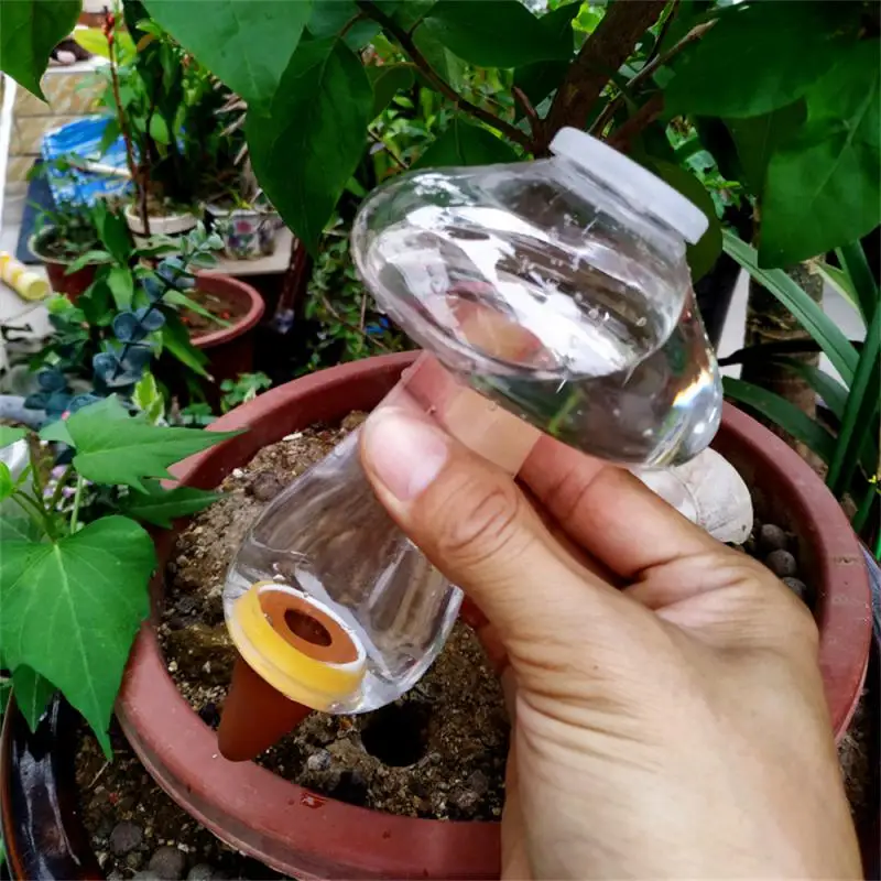 

The Water Capacity Is Large Automatic Flower Watering Material Safety Transparent And Intuitive Device Drip Irrigation