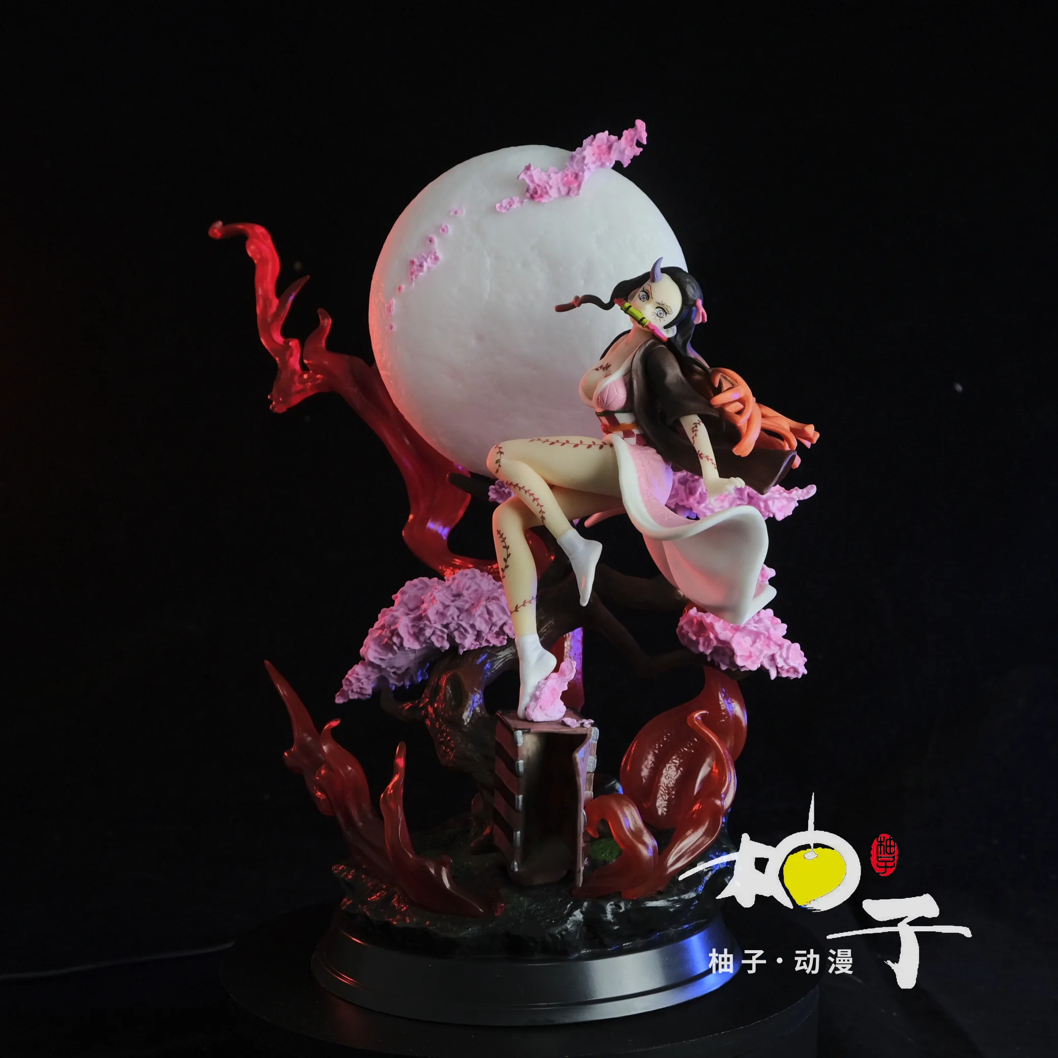 Anime Figure Demon Slayer GK Transformation Kamado Nezuko Exploding Blood Ver. Action Model Statue Collection Toy |