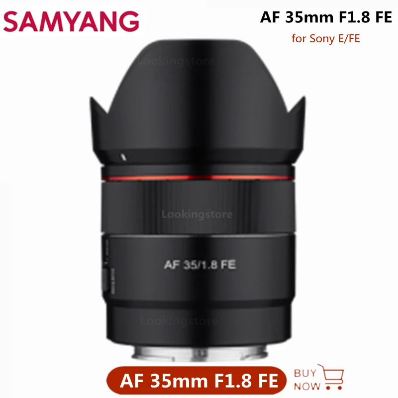 

Samyang AF 35mm F1.8 FE Auto Focus Camera Lens Large Aperture Portrait Lens for Sony E/FE Camera Lens A7RIII A7