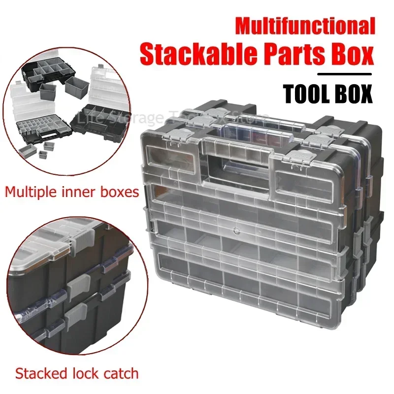 

Organizer Screws Parts Sets Hardware And Boxes Storage Box Tool Storage Parts Versatile Case Compartment Box Organizers Durable