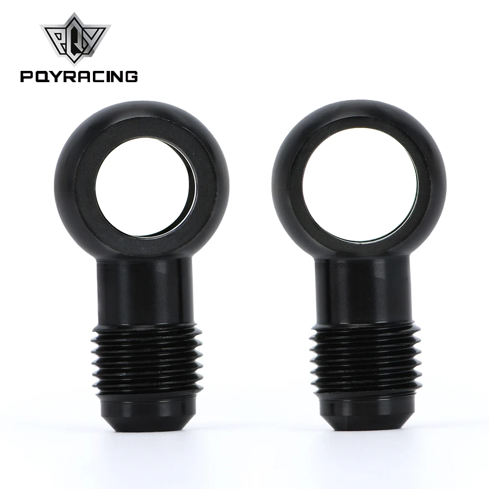 Алюминиевый переходной болт банджо AN6 AN-6 -6 и до 12 5 мм тормозной фитинг черный