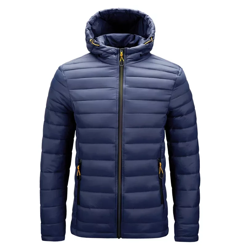 

2023New Winter Warm Waterproof Jacket Men 2020 New Autumn Thick Hooded Cotton Parkas Mens Fashion Casual Slim Jacket Coat Male