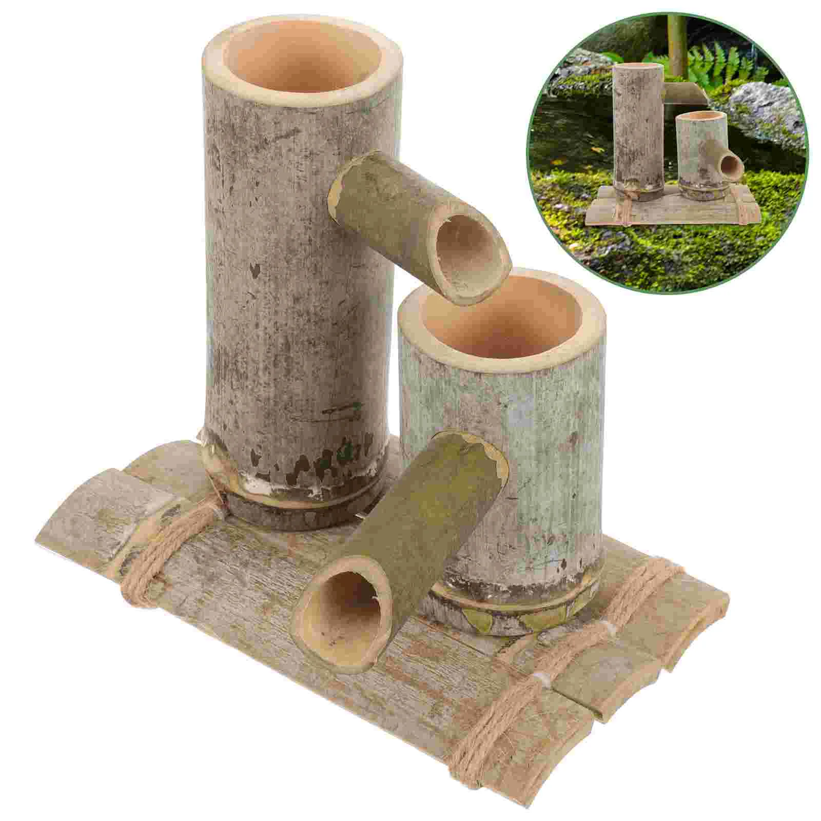 

Крытый фонтан носик маленький пруд патио фонтаны бамбуковый аквариум фильтр открытый